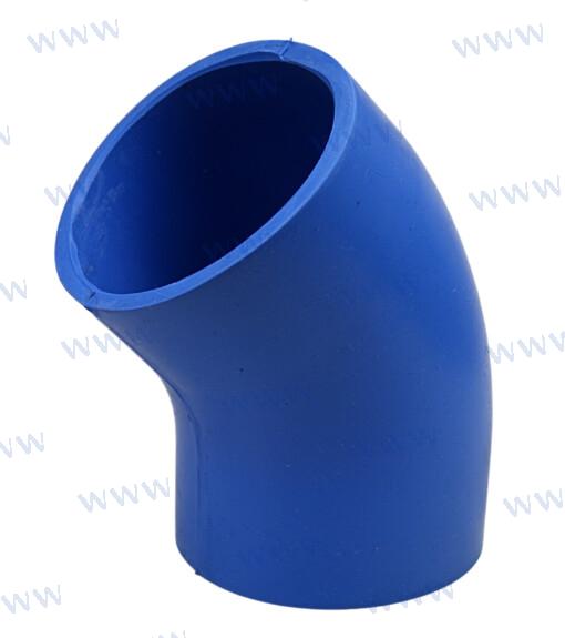 EXHAUST ELBOW 45º  SILICONE 4" 100MM | OEM  240V-4000 | TRIDENT