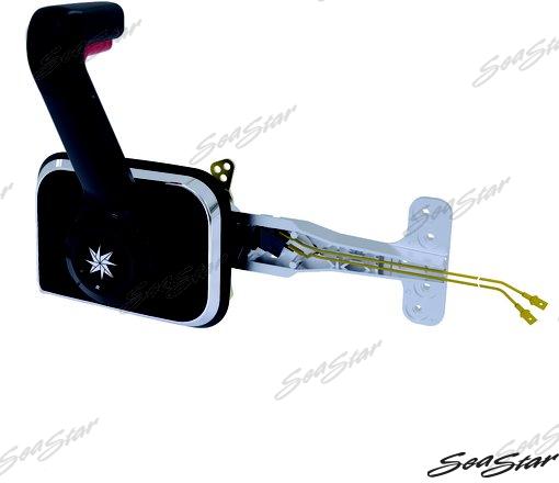 SIDE MOUNT CONTROL BLACK | OEM  8553P | CABLES | SEASTAR SOLUTIONS