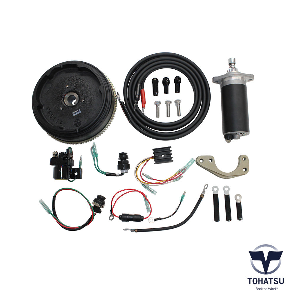 TOHATSU PARTS | M40C (2-Stroke) ELECTRIC STARTER KIT (P) | 361-76000-1