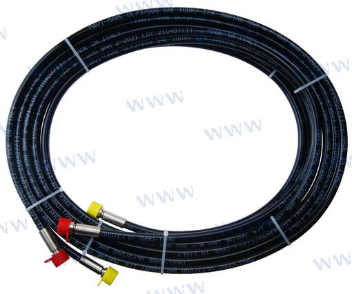 KIT HOSES  SAE 100 R7 1/4 - 6.10 M (2) | OEM  99067 | CABLES |