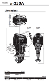 TOHATSU BFT250 | 250hp 4-stroke outboard